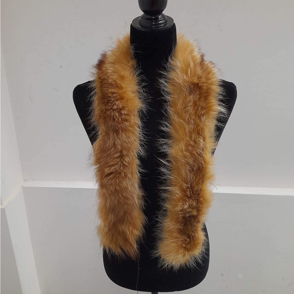 Real fur hat and scarf💚 - Picture 5 of 7